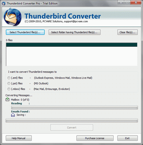 Thunderbird to New Computer in MS Outlook screenshot