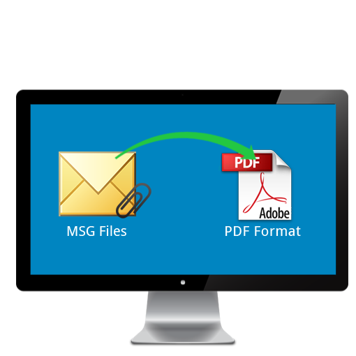 msg to pdf logo